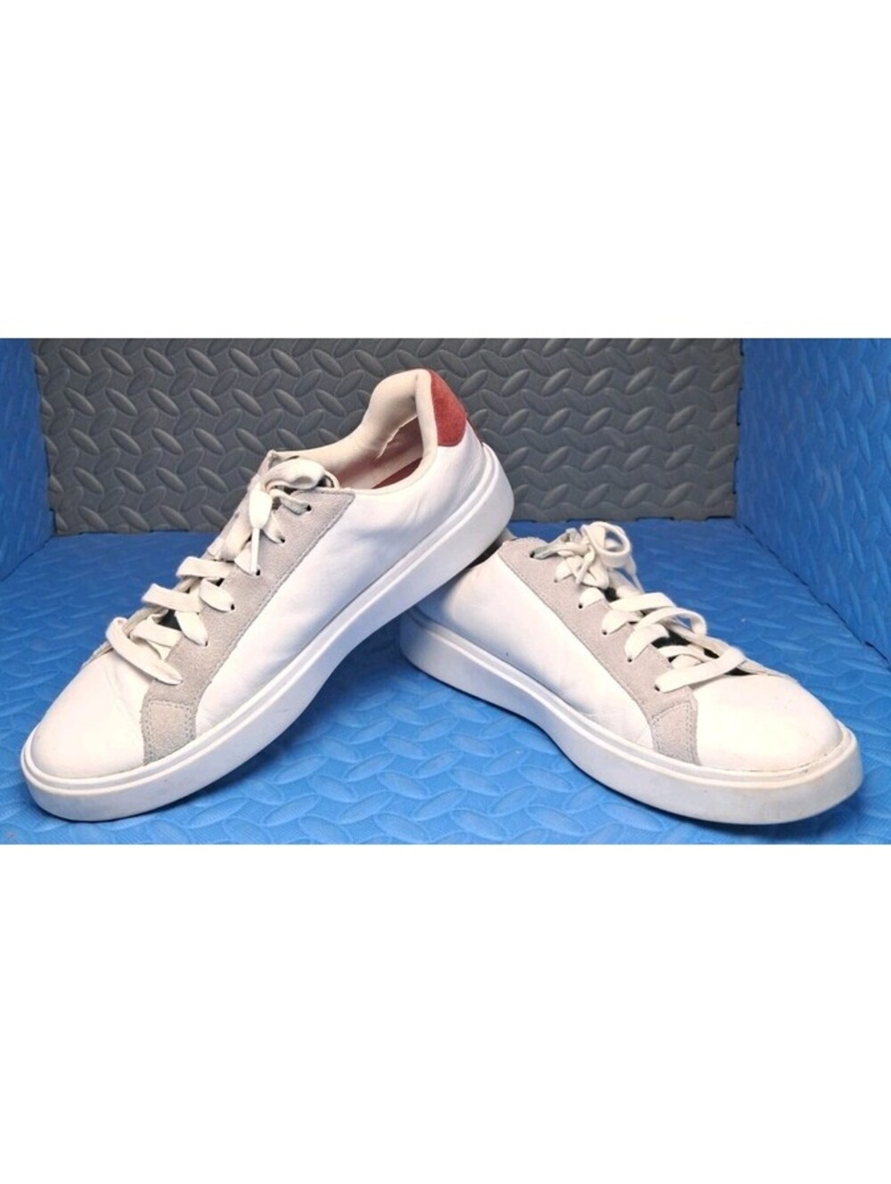 Cole Haan Shoes Womens Size 10 B White Leather Low Top Casual Sneakers W29127